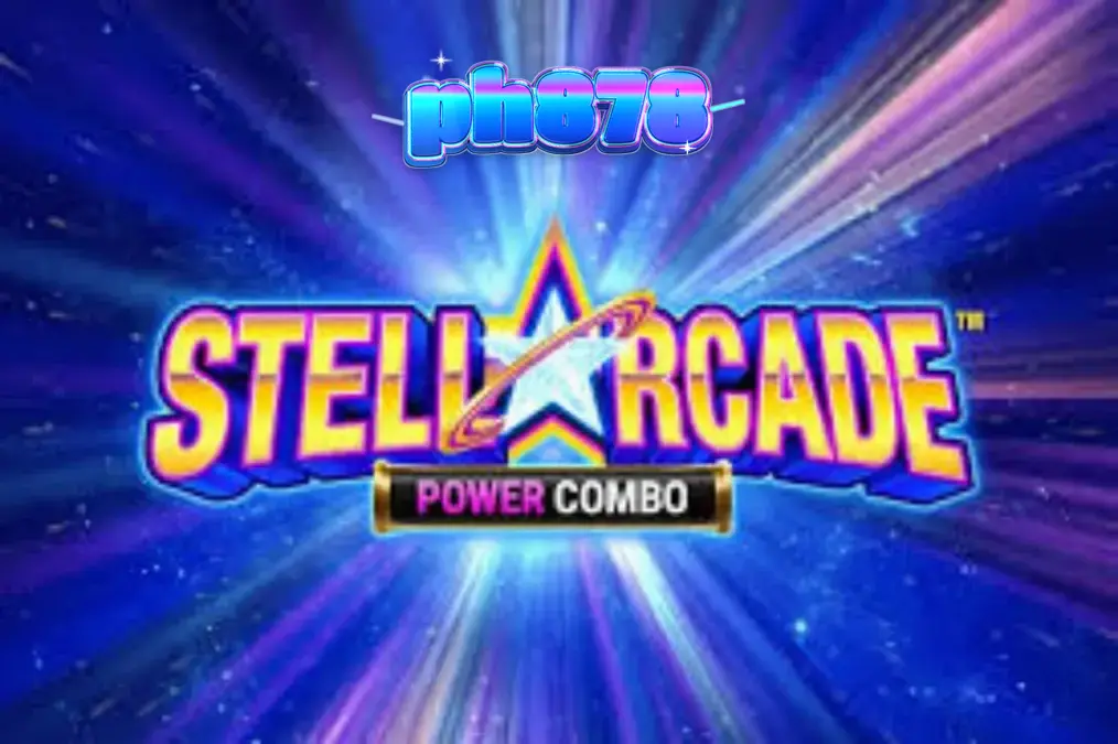 Neon space arcade theme ng Stellarcade Power Combo slot
